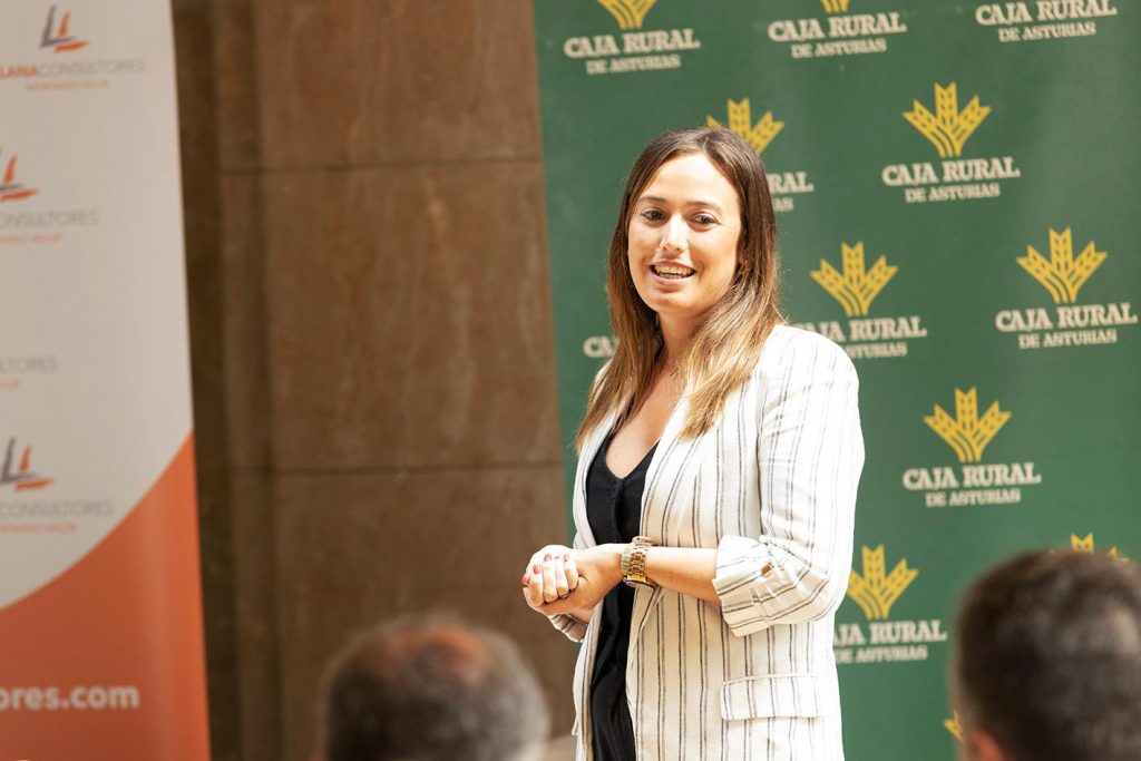 ? | Alba Rodríguez, responsable de Financiación Especializada de Caja Rural de Asturias.