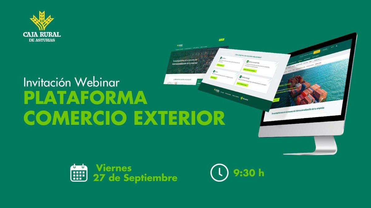 27 de septiembre de 2024 Webinar | Plataforma de Comercio Exterior