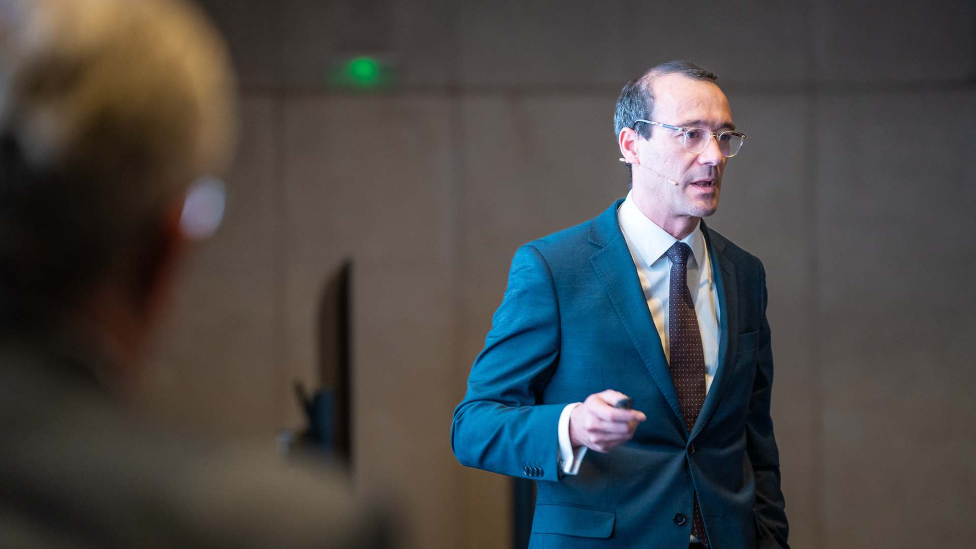 📸 Miguel Ángel Traverso, director del área de empresas de Caja Rural de Asturias